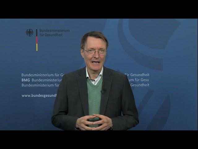 Bundesgesundheitsminister Prof. Karl Lauterbach zum ME/CFS Awareness Day