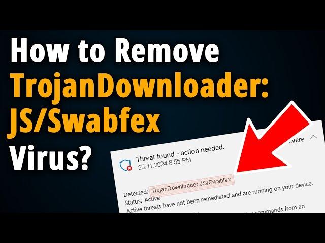 TrojanDownloader:JS/Swabfex: How to Manually Remove it?