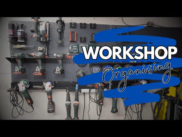 Workshop Organization Tool Rack Storage