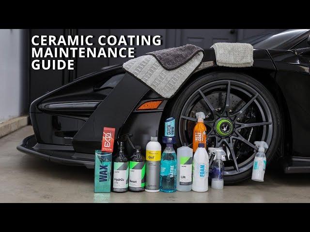 How To Care For Your Ceramic Coating | Maintenance Guide