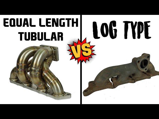 EQUAL LENGTH tubular vs. LOG manifolds (headers) - SCAVENGING and EXHAUST BACK PRESSURE EXPLAINED