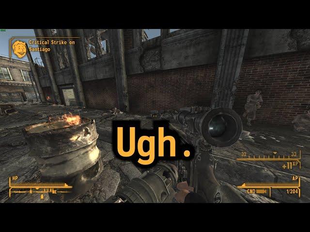 What happens when you shoot Squatters in Freeside.  | Fallout New Vegas