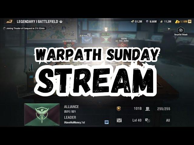 Warpath 10.4 - Wednesday Live Stream: Hot CC build