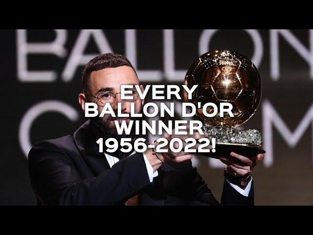 Every ballon d'or winner 1956-2022! |NoelFootball