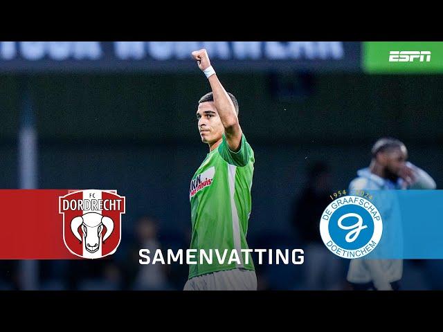  WONDERSCHONE TREFFER Ilias SEBAOUI  | Samenvatting FC Dordrecht - De Graafschap