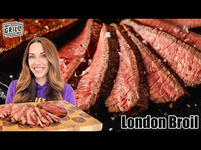 Steak 101: Low and Slow London Broil! Smoker Tips for Top Round Steak