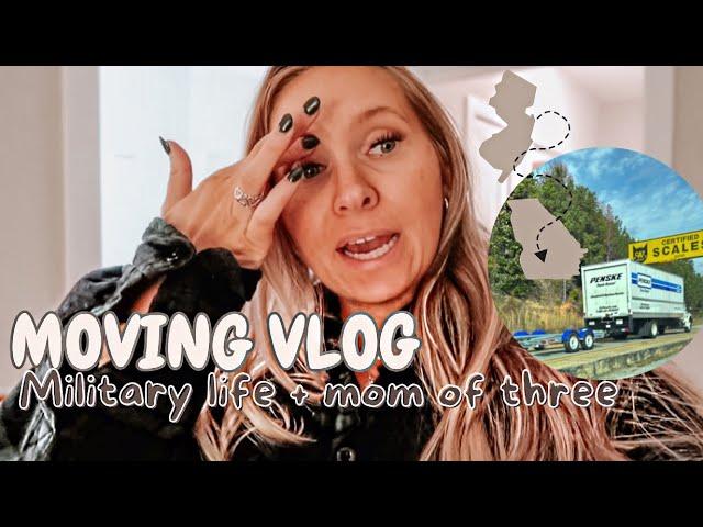 MOVING VLOG | DIY MILITARY MOVE | Army wife + mom of three | Alexis Green