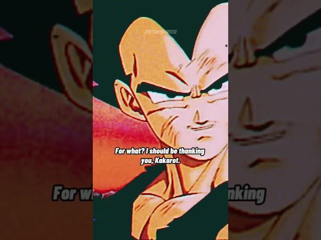 Goku Says Goodbye to Vegeta  | Dragon Ball Z Edit