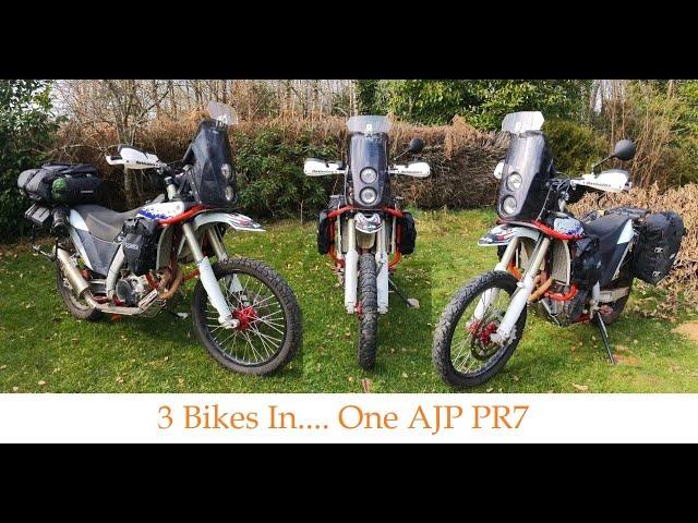 3 Bikes in One, AJP PR7