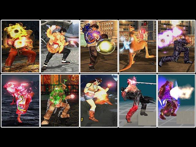 Tekken 5 - All Player Maximum Power + Unblockables Gameplay (1080p 60FPS) 2022