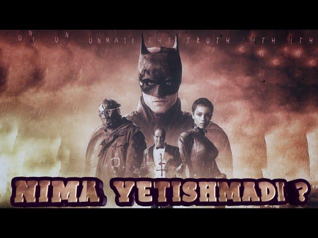 Batman (2022) filmi haqida batafsil yoki Batman yangi "Sherlock Holmes" (uzbek tilida)