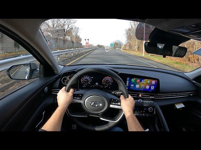 2023 Hyundai Elantra POV DRIVE - Great Sedan!!