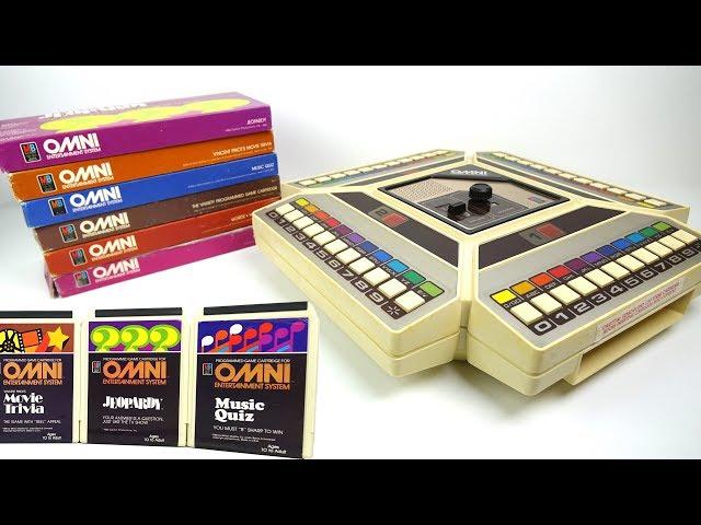 MB OMNI Entertainment System - The 1980s 8-Track games machine.