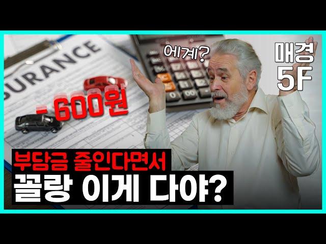 [매경5F] 나도 몰랐던 부담금 확 정리한다는데...차 보험금 600원 인하?