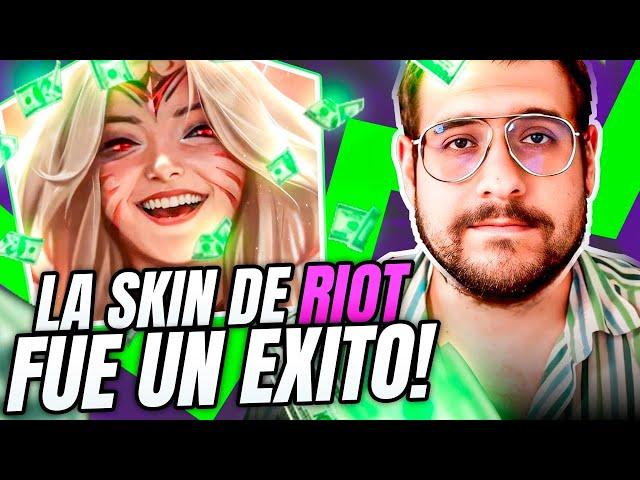 RIOT ya NO TIENE HAMBRE!!! la skin de AHRI FAKER FUE UN EXITO!! xD