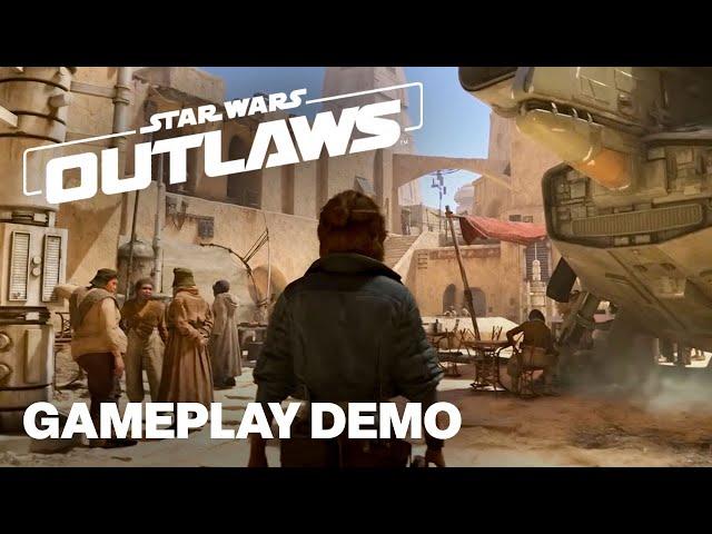 10 Minutes of NEW Star Wars Outlaws Official Gameplay Showcase | Ubisoft Forward 2024