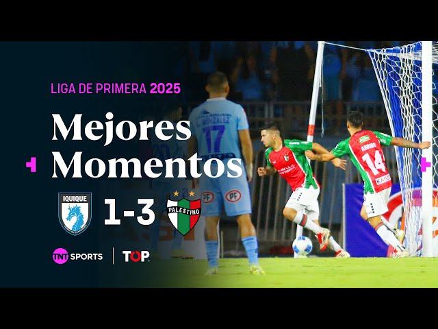 Compacto TOP | Deportes Iquique  1 - 3 Palestino 🟢  | Liga de Primera 2025  - Fecha 4 