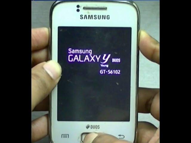 Hard reset Samsung Galaxy Y Duos GT S6102