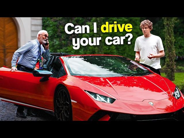 I Asked Millionaires If I Can Drive Their Supercars