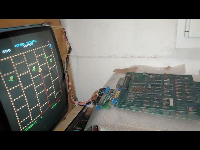 Amigo/Amidar pcb No Jamma Arcade GAME Bootleg. Test and Working 11.10.23