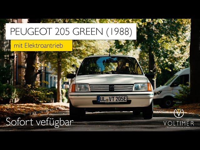 Peugeot 205 Green (1988) mit Elektroantrieb | sofort verfügbar