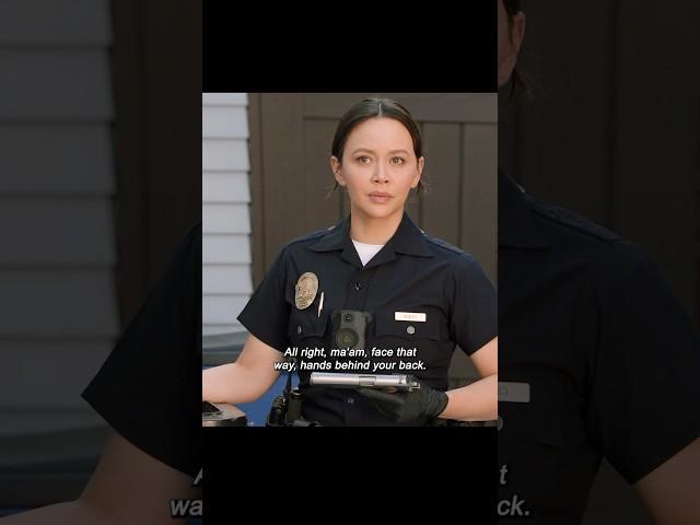 The police noticed the crying woman at the scene of the crime. #therookie #serious #tv #shorts