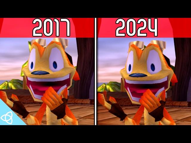 Jak and Daxter on PS5 - 2017 vs. 2024 Versions | Side by Side