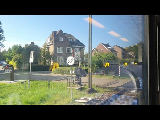 Treinrit Schin Op Geul-Maastricht(Arriva GTW)7 September 2024.