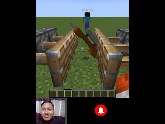 MINECRAFT GUN MAKE