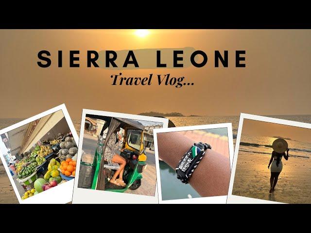 FREETOWN, SIERRA LEONE  VLOG 2024 (travel vlog, Tokeh beach, Night life, Food …)