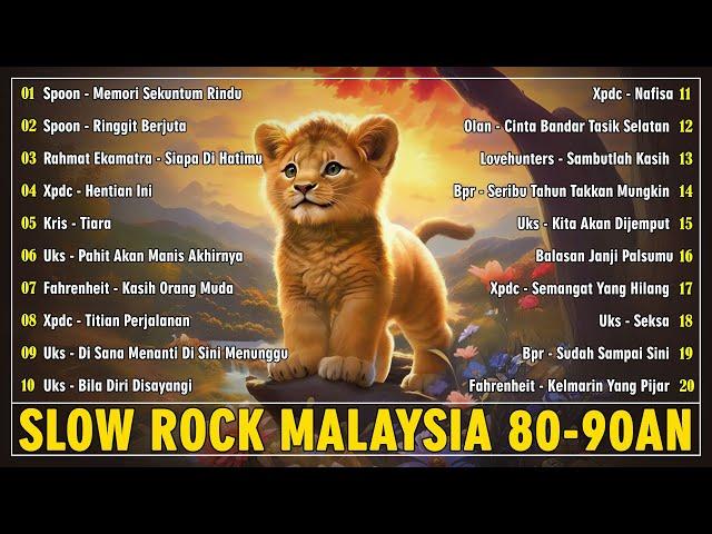 Spoon, Ukays, Xpdc  Pilihan Lagu Slow Rock Malaysia 90an Ni Penuh Memori  Rock Kapak 80 an 90 an