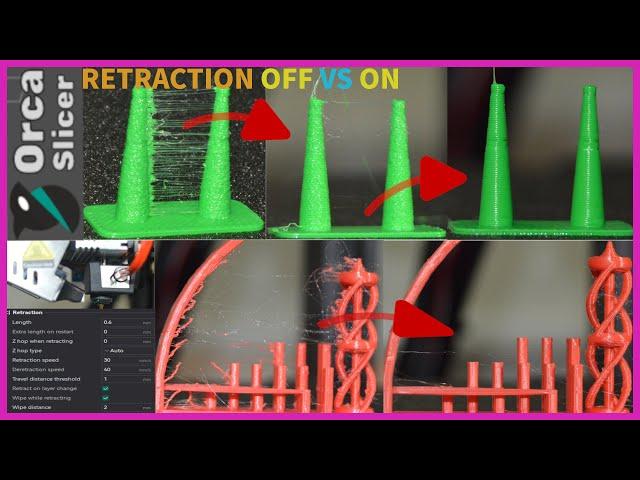 OrcaSlicer Retraction Tuning To Avoid Stringing