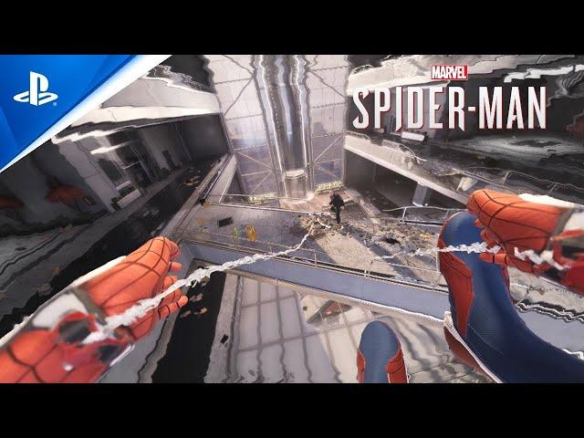First Person Combat in Marvel's Spider-Man 2