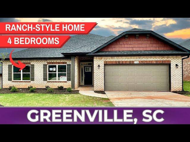 New Construction Homes for Sale in Greenville, SC – 2316 by Adams Homes in Hidden Lake Estates