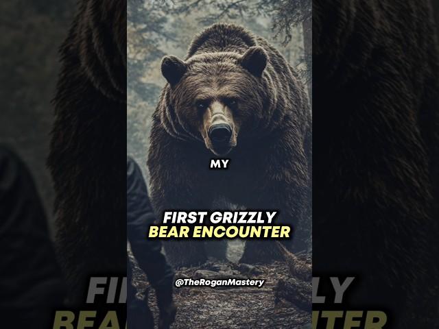 First Grizzly Bear Encounter! #joerogan #storytime #bear