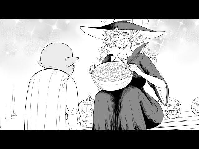 Hilarious Traditional Elf Halloween Trick! | Baalbuddy comic dub