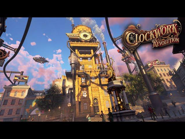 Clockwork Revolution Reveal Trailer – inXile entertainment