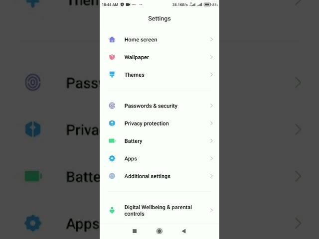 Redmi 7 A MIUI 12.5 version Notification Blink light settings | Blink light Settings | Notifications