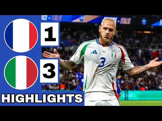 France vs Italy (1-3) Extended HIGHLIGHTS | UEFA Nations League