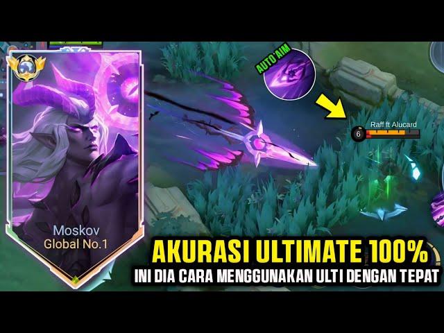 TUTORIAL, TIPS & CARA MASUK WAR YANG TEPAT MENGGUNAKAN ULTIMATE MOSKOV!! (AUTO WIN) - MLBB