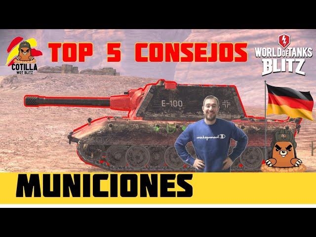 Top 5 Consejos Como usar Munición World of Tanks Blitz en Español | Tutorial | Cómo usar explosivas