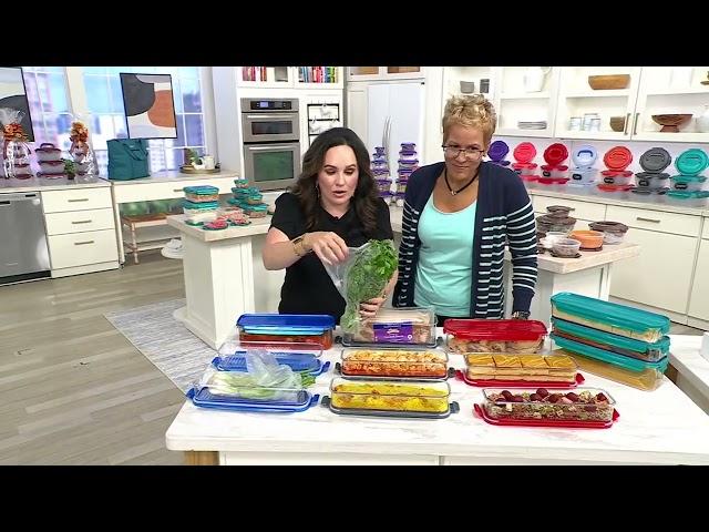 LocknLock 3-Pc Stackable Tritan Refrigerator Storage Set on QVC