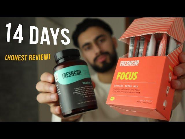 14 Days Of FreshCap Mushrooms TRANSFORMATION Honest Review | Increase Focus, Energy and Productivity