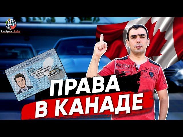 Права в Канаде — получение канадских водительских прав