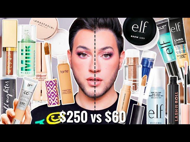Testing EVERY ELF Makeup DUPE vs the ORIGINAL! is the dupe better?