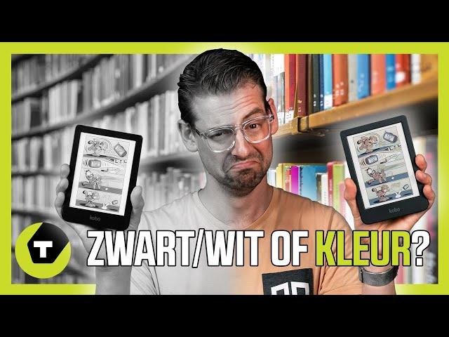 Kobo e-reader met kleurenscherm - Klinkt mooier dan het is!