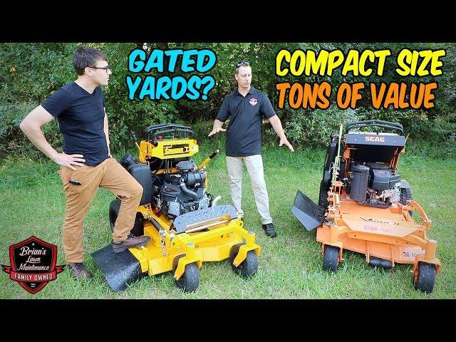 SCAG V Ride 2 36" & WRIGHT Stander I 36" ► Extreme Tests Mowing Overgrown Grass