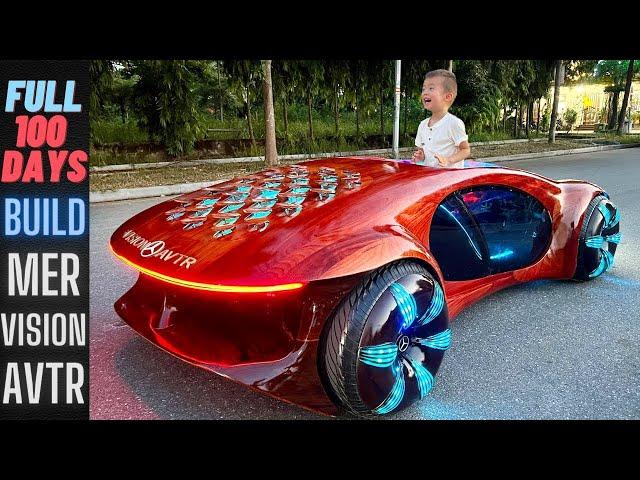 100 Days Building A Mercedes Vision AVTR For My Son's Birthday