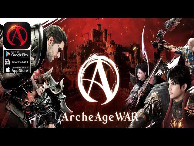 ArcheAge WAR Gameplay EN - Official Launch MMORPG Android iOS