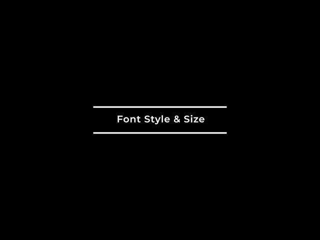 How to change the font settings? - Typeset